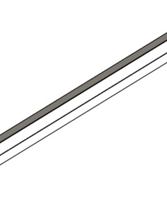 Profile dripping gate 20x50x25x0,43 legth 2125